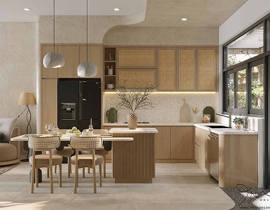 Nên Mua Nội Thất Gỗ Công Nghiệp Hay Gỗ Tự Nhiên Cho Nhà Phố?